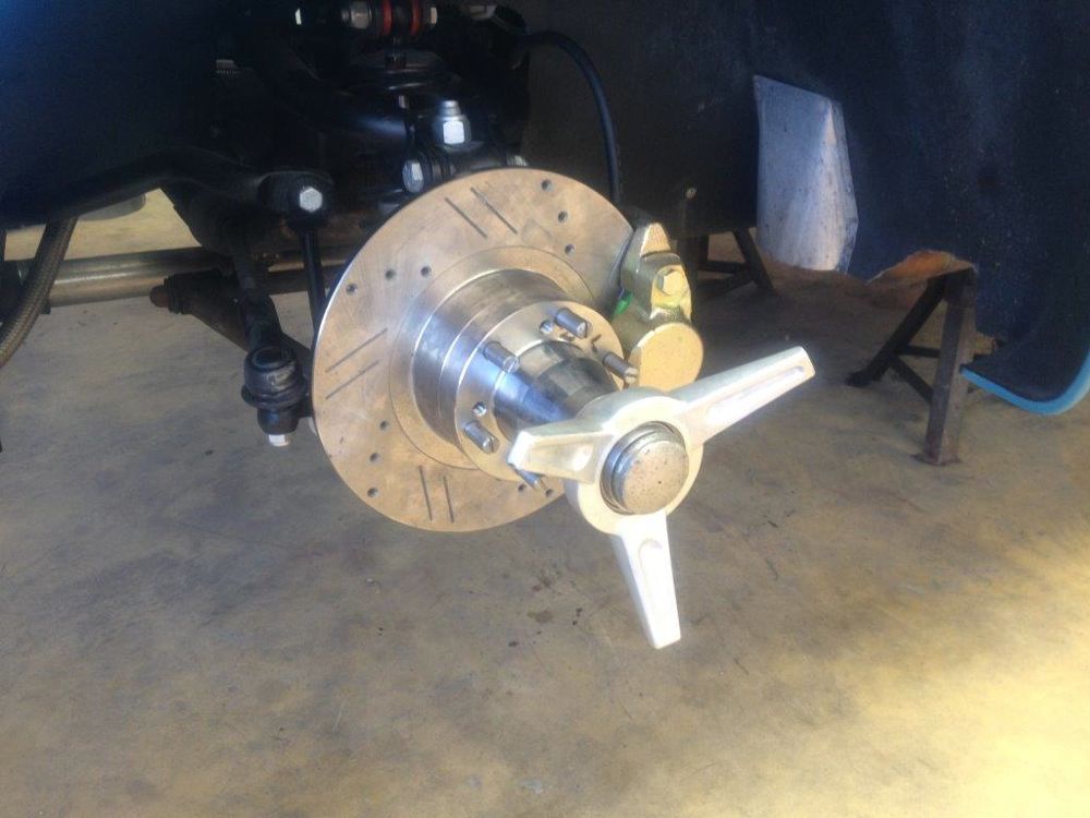 Image of cobra kit car knock on wheel hubs 001 <h2>2014-06-30 - Cobra replica kit car hubs for knock-on wheels</h2>