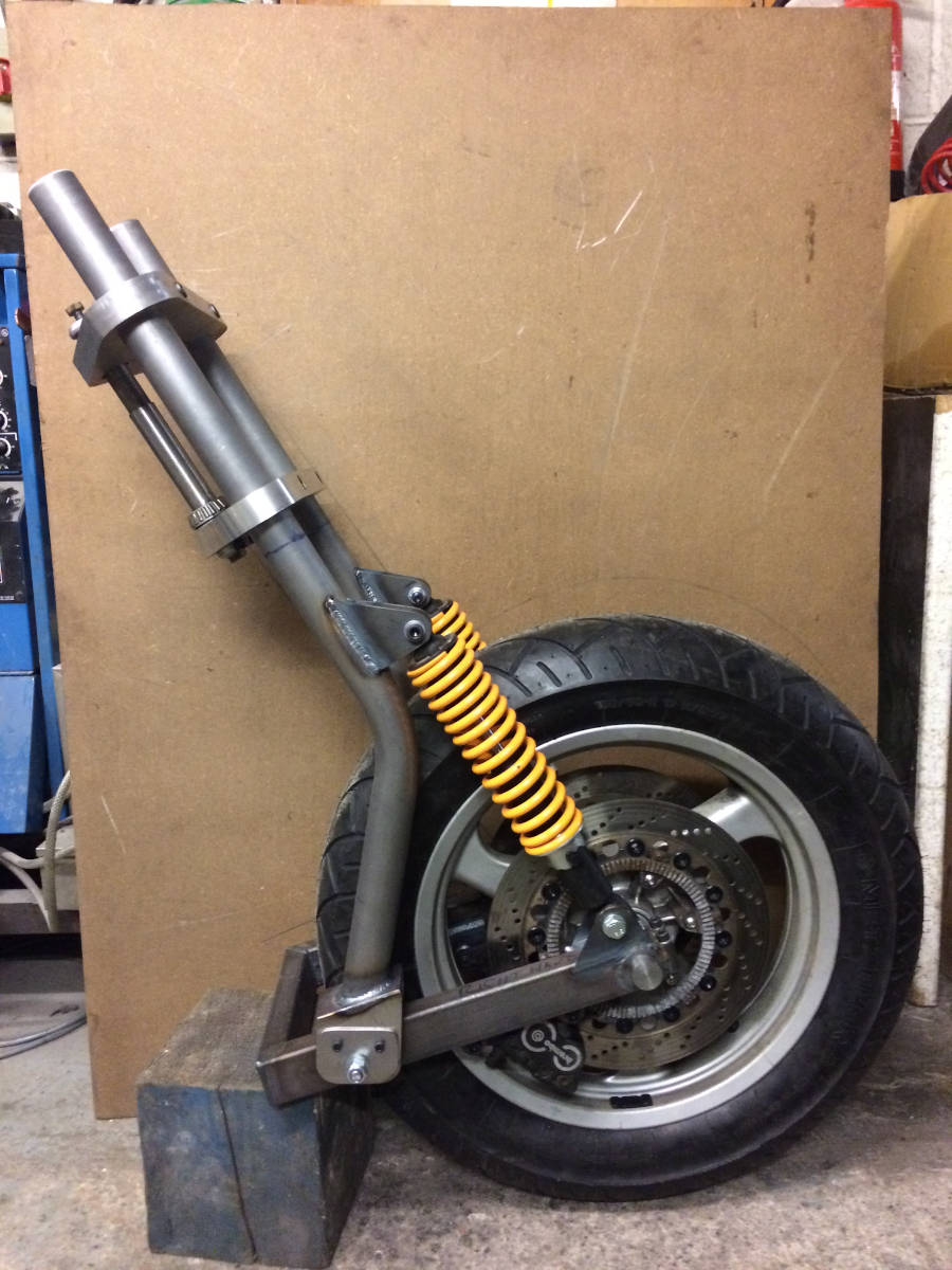 An image of Bespoke Leading Link Front Forks goes here.