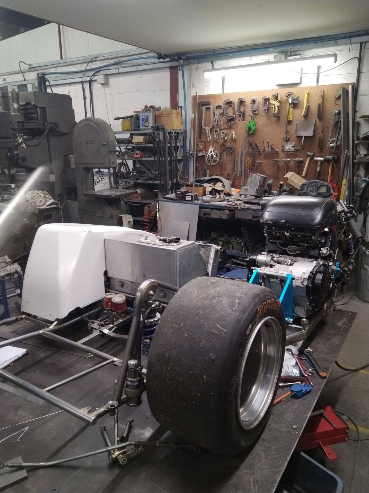 Image of rob sidecar engine plates 07 <h2>2024-03-08 - Rob Handcock Sidecar TT Preparations</h2>