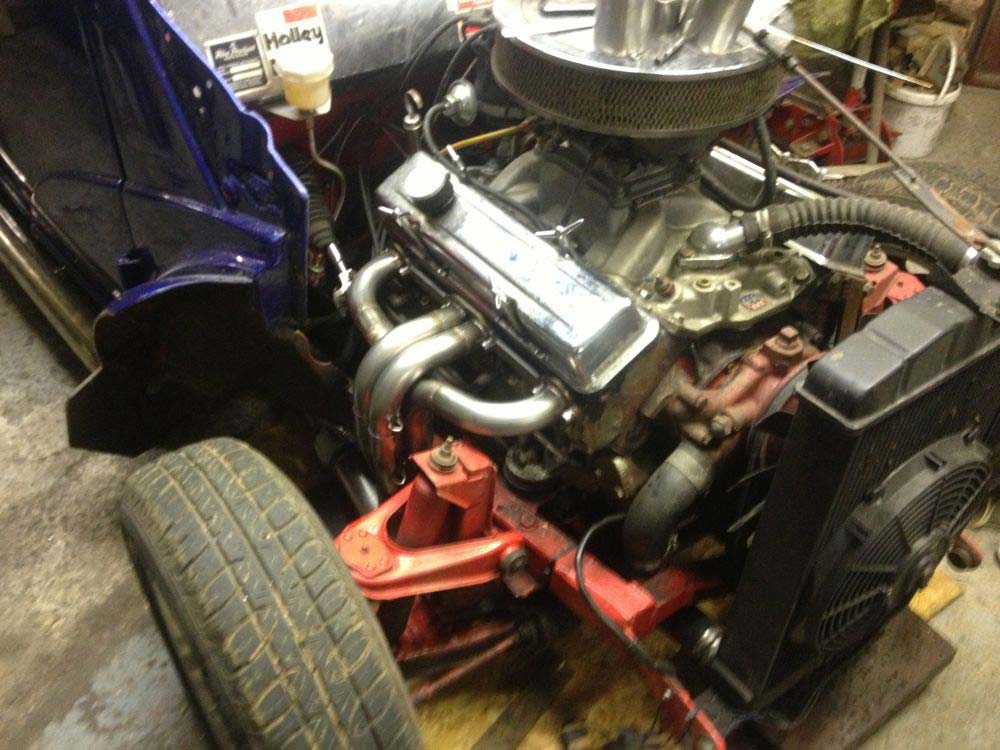 Image of V8 Ford Popular Hotrod Exhaust   04
